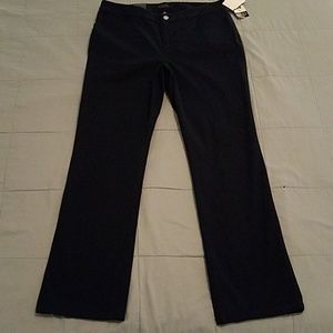 NWTS CHAPS STRETCH NAVY CAPRIS.SIZE 10